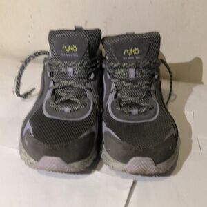 Ryka Sky Walk Trail Gray Athletic Shoes for Active Performance